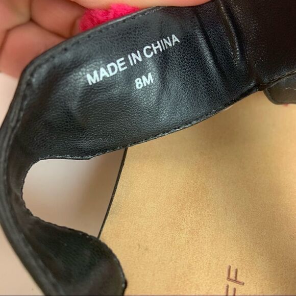 Rebecca Minkoff Erika Pom Pom Sandals Sz 8 - Picture 4 of 7